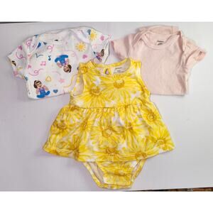 Carter's Gerber Ms. Rachel Onesis Set of 3 for Baby Girl, 6-9 Months